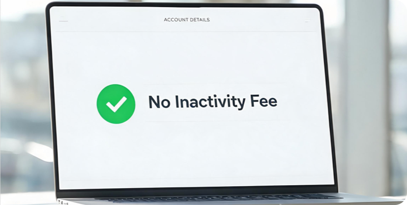 No Inactivity Fee